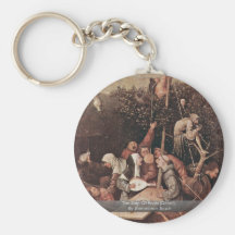 The Ship Of Fools [Detail]. By Jheronimus Bosch Key Chains