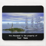 The Ship Surreal Mousepad