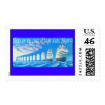 the ships postage stamp