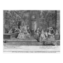 The shop sign of Gersaint Postcard