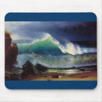 The Shore of the Turquoise Sea Mousepads
