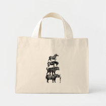 The show must go on. bags