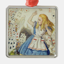 The Shower of Cards Christmas Tree Ornaments