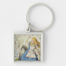 The Shower of Cards Key Chain