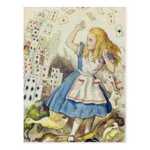 The Shower of Cards Postcards