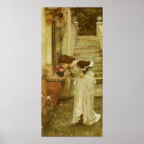 The Shrine by John William Waterhouse Print