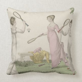 The Shuttlecock, plate 11 from 'Le Bon Genre', 180 Pillows