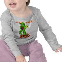 The Shy Dragon t-shirts by kamizzz The Shy Dragon t-shirts