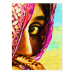 The Shy Girl Postcard