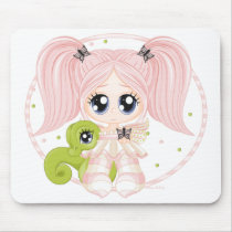 The Shy one mousepads