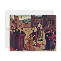 The Sibyl Of The Tiber The Emperor Augustus Prophe Custom Announcement