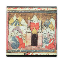 The Siege of Chateau-Gaillard Refrigerator Magnets