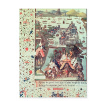 The Siege of Constantinople Postcard