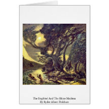 The Siegfried And The Rhine Maidens Greeting Card