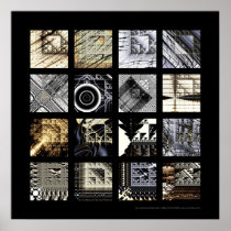 The Sierpinski variations Posters