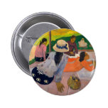 The Siesta - Paul Gauguin Pinback Buttons