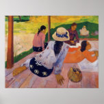 'The Siesta' - Paul Gauguin Print
