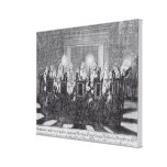 The Signing of the Treaty of Utrecht Stretched Canvas Prints