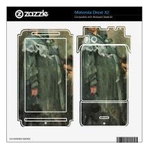 The silk coat by Lovis Corinth Motorola Droid X2 Skin