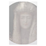 The Silver Tiara By Khnopff Fernand (Best Quality) Stationery Design