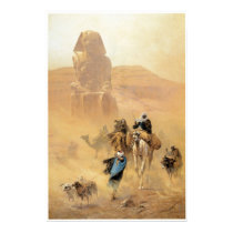 The Simoon, Ludwig Hans Fischer Poster