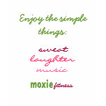 The SImple Things t-shirts