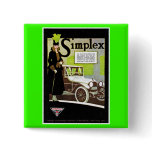The Simplex - Vintage Automobile Advertisement Button