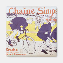 The Simpson Chain, 1896 Fridge Magnet