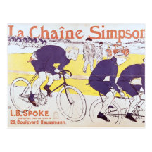 The Simpson Chain, 1896 Postcard