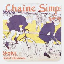 The Simpson Chain, 1896 Stickers