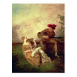 The Singing Lesson Post Card
