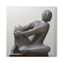 The Singing Man, 1928 Fridge Magnet