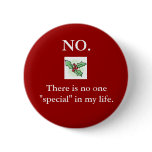 The Single Girl's Holiday Pin #2 buttons