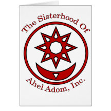 The Sisterhood of Ahel Adom New Age Wiccan Pagans Cards