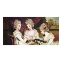 The Sisters Waldegrave By Reynolds Sir Joshua photo cards