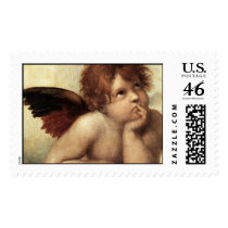 The Sistine Madonna (2nd detail) Postage