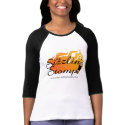 The Sizzlin' Stomp Ladies Tee t-shirts