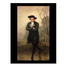 The Skater, by Gilbert Stuart Post Cards