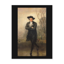 The Skater, by Gilbert Stuart postcards