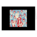 The Skeleton cards by TheFineArtsFeline The Skeleton cards