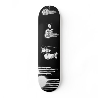 The Sketch-faced Deck Skate Boards by MadFlavour