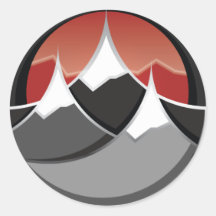 The Ski Life - Sticker