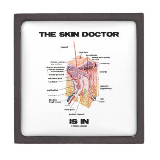The Skin Doctor Is In (Anatomy Dermatology) Premium Gift Box
