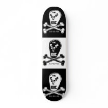 THE SKULL & CLONES BOARD SKATE BOARD DECK
