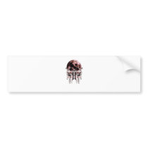 The Skull Eclipse. bumper stickers