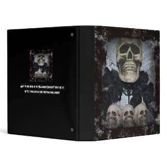 The Skulls Avery Binder binder