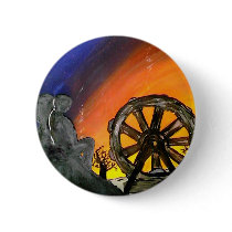 The sky had come crashing down pinback buttons