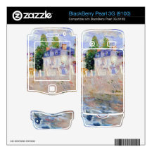 The sky in Bougival by Berthe Morisot BlackBerry Pearl Decals