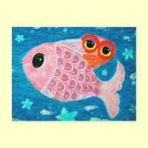 The Skyfish Legend postcards