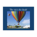 The Sky's the Limit! postcards by sharpcreations The Sky's the Limit! postcards